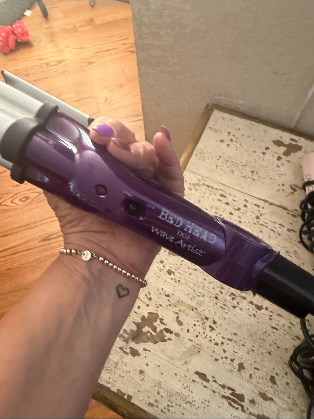 BedHead Wave Artist Triple Barrel Waver - Purple